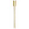 image:imageBambooMN 59 Bamboo Paddle Pick Skewers for Food Drinks Appetizers  100 Pieces100 Pieces  Skin