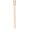 image:imageBambooMN 59 Bamboo Paddle Pick Skewers for Food Drinks Appetizers  100 Pieces100 Pieces  Skinless
