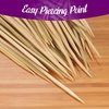 image:imageBambooMN 59 Bamboo Paddle Pick Skewers for Food Drinks Appetizers  100 Pieces300 Pieces  Skin