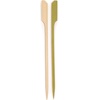 image:imageBambooMN 59 Bamboo Paddle Pick Skewers for Food Drinks Appetizers  100 Pieces300 Pieces  Skin