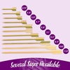 image:imageBambooMN 59 Bamboo Paddle Pick Skewers for Food Drinks Appetizers  100 Pieces300 Pieces  Skin