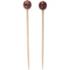 image:imageBambooMN 59 Decorative Sports Ball End Bamboo Cocktail Fruit Sandwich Picks Skewers for Catered Events Holidays Restaurants or Buffets Party Supplies Baseball 100 pcsBasketball