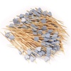 image:imageBambooMN 59 Inch Blue Heart Bamboo Food and Drink Pick Skewers for Catered Events Holidays Restaurants or Buffets Party Supplies 100 Pieces1000
