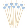 image:imageBambooMN 59 Inch Blue Heart Bamboo Food and Drink Pick Skewers for Catered Events Holidays Restaurants or Buffets Party Supplies 100 Pieces300