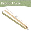 image:imageBambooMN 63 Mini Bamboo Disposable Tongs  Toast Tongs  100 Pieces100