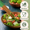 image:imageBambooMN 79 Reusable Bamboo A Tongs  Blue  3 UnitsGreen