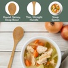 image:imageBambooMN 8 Reusable Bamboo Dinner Spoon  30 UnitsDeluxe Dinner Spoons  8