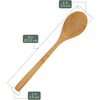 image:imageBambooMN 8 Reusable Bamboo Dinner Spoon  30 UnitsDeluxe Dinner Spoons  8