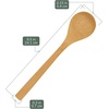 image:imageBambooMN 8 Reusable Bamboo Dinner Spoon  30 UnitsSoup Spoons  8