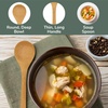 image:imageBambooMN 8 Reusable Bamboo Dinner Spoon  30 UnitsSoup Spoons  8