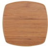 image:imageBambooMN 8 x 8 Bamboo Ecoware Reusable Dinnerware Square Plates for Catered Events Holidays or Home Use Supplies 10 Pcs