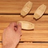 image:imageBambooMN 83 x 45 Premium Bamboo Leaf Boat Renewable and Disposable Serving Boat Tray for Catering and Home Use 100 Pieces325 x 15