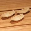 image:imageBambooMN 83 x 45 Premium Bamboo Leaf Boat Renewable and Disposable Serving Boat Tray for Catering and Home Use 100 Pieces325 x 15