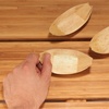 image:imageBambooMN 83 x 45 Premium Bamboo Leaf Boat Renewable and Disposable Serving Boat Tray for Catering and Home Use 100 Pieces47 x 2