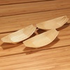 image:imageBambooMN 83 x 45 Premium Bamboo Leaf Boat Renewable and Disposable Serving Boat Tray for Catering and Home Use 100 Pieces6 x 275