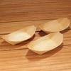image:imageBambooMN 83 x 45 Premium Bamboo Leaf Boat Renewable and Disposable Serving Boat Tray for Catering and Home Use 100 Pieces83 x 45