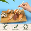 image:imageBambooMN 95 Reusable Floral Japanese Bamboo Chopsticks  Blue  6 PairsRed Dot  59