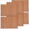 image:imageBambooMN Bamboo PlacematSushi Rolling Mat  18 x 13  Brown 4 pcsSkinny Brown