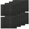 image:imageBambooMN Bamboo PlacematSushi Rolling Mat  185 x 13  Brown with String 4 pcsBlack