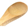 image:imageBambooMN Bamboo Spoons Mini Salt SpoonTiny Wooden Spoons for Spices 100pcs Carbonized Brown Oval 4335Inch RoundCarbonized Brown