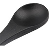 image:imageBambooMN Bamboo Spoons Mini Salt SpoonTiny Wooden Spoons for Spices 100pcs Carbonized Brown Oval 4339Inch RoundBlack