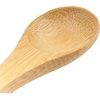 image:imageBambooMN Bamboo Spoons Mini Salt SpoonTiny Wooden Spoons for Spices 100pcs Carbonized Brown Oval 4339Inch RoundCarbonized Brown