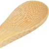 image:imageBambooMN Bamboo Spoons Mini Salt SpoonTiny Wooden Spoons for Spices 100pcs Carbonized Brown Oval 4343Inch OvalCarbonized Brown