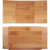 image:imageBambooMN Bamboo Sushi Board Serving Tray Special Design 83 x 47 x 12 Carbonized Brown 2 PiecesSpecial  Brown