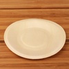 image:imageBambooMN Brand  55 Dia Disposable Wood Round Plates 100 Pieces55 Dia