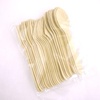 image:imageBambooMN Brand  65 Disposable Bamboo Veneer Flatware 24 Place Setting 72 Pieces total8