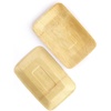 image:imageBambooMN Brand  73 x 5 Rectangle Disposable Bamboo Veneer Plates 24pcs