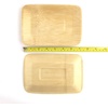 image:imageBambooMN Brand  73 x 5 Rectangle Disposable Bamboo Veneer Plates 24pcs