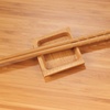 image:imageBambooMN Brand  Bamboo Sauce Dipping Dishes and Chopsticks  6 Piece SetNatural