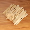 image:imageBambooMN Brand  Disposable Wood Boat PlatesDishes 43 Long x 25 Wide x 1 High with 35 Mini Forks  200 Pieces200