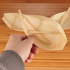 image:imageBambooMN Brand  Disposable Wood Boat PlatesDishes 43 Long x 25 Wide x 1 High with 35 Mini Forks  200 Pieces200