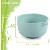 image:imageBambooMN Brand  Matcha Tea Bowl  Seafoam GreenMatte Green  With Spout