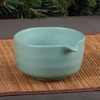 image:imageBambooMN Brand  Matcha Tea Bowl  Seafoam GreenMatte Green  With Spout
