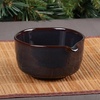 image:imageBambooMN Brand  Matcha Tea Bowl  Seafoam GreenTemmoku  With Spout