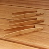 image:imageBambooMN Brand  Reusable Bamboo Kitchen Tongs Assorted Sizes  6 Pieces6