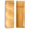image:imageBambooMN Brand  Solid Bamboo Mini Dishes  Rectangle Sharp Edged Curved Bottom 59 x 26  100 pcs10