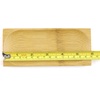 image:imageBambooMN Brand  Solid Bamboo Mini Dishes  Rectangle Sharp Edged Curved Bottom 59 x 26  100 pcs10