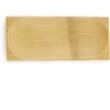 image:imageBambooMN Brand  Solid Bamboo Mini Dishes  Rectangle Sharp Edged Curved Bottom 59 x 26  100 pcs10
