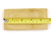 image:imageBambooMN Brand  Solid Bamboo Mini Dishes  Rectangle Sharp Edged Curved Bottom 59 x 26  100 pcs100