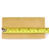 image:imageBambooMN Brand  Solid Bamboo Mini Dishes  Rectangle Sharp Edged Curved Bottom 59 x 26  100 pcs100