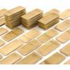 image:imageBambooMN Brand  Solid Bamboo Mini Dishes  Rectangle Sharp Edged Curved Bottom 59 x 26  100 pcs100