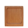 image:imageBambooMN Brand  Solid Bamboo Mini Dishes  Rectangle Sharp Edged Curved Bottom 59 x 26  100 pcs100