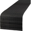image:imageBambooMN Carbonized Bamboo Matchstick Table Runner 1 Piece  Natural Home DcorBlack