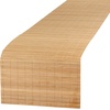 image:imageBambooMN Carbonized Bamboo Matchstick Table Runner 1 Piece  Natural Home DcorBrown