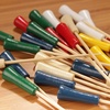image:imageBambooMN Decorative Golf Tee Bamboo Cocktail Sandwich Skewer Picks  425  White  1000 PiecesAssorted