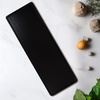 image:imageBambooMN Extra Long Rectangular Bamboo Serving Tray Vanity Tea Appetizers Snacks Charcuterie Boards 26 x 9 x 075  3 Trays26x9x075  Black
